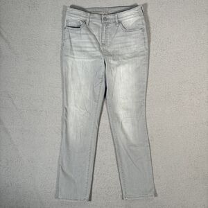 Chicos Jeans So Slimming Girlfriend‎ Slim Ankle Jeans Women’s Fit 30x27 Grey